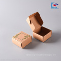 Custom brown kraft paper box for soap packaging